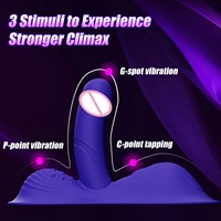 App-gesteuerter Vibrator mit 9 Stoß- und Vibrationsmodi für Klitoris-, Perineum- und G-Punkt-Stimulation