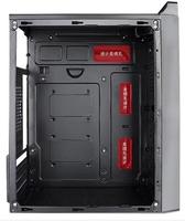 Gabinete de PC Micro ATX con Rejilla Frontal, Ventilador RGB, Mini Torre, Soporte de Acero SPCC, PSU ATX, para Juegos y Oficina, Tamaño Personalizable, en Stock