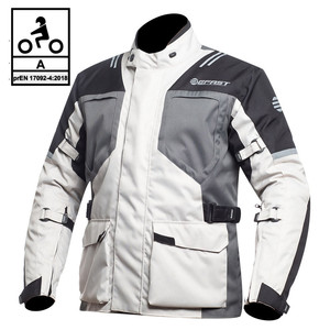 Befast Bolt CE แจ็คเก็ตทัวร์3ชั้นสีดำสีเทา3XL - Product Image 1