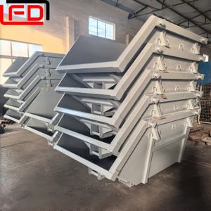 Benne à ordures de recyclage en acier industriel-poubelle de déchets de construction pour l'élimination de chantier - Product Image 5