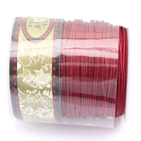 ST1087 Hilo Chino de Nailon Colorido Multicolor de 1.5mm para Joyería, Macramé, Pulseras Trenzadas y Cuentas