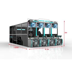 Fabriek Groothandel Munt Bedienen Game Machine Indoor Multiplayer 4 Speler Racen Sport Gesimuleerde <span class=keywords><strong>Laser</strong></span> Schieten Apparatuur - Product Image 2
