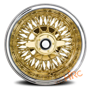 Cerchi a Raggi 2025 Oro Cromato a Croce con Raggi Dritti <span class=keywords><strong>13</strong></span> <span class=keywords><strong>14</strong></span> 15 16 17 18 Pollici Cerchioni a Raggi <span class=keywords><strong>14</strong></span> per Cadillac Chevrolet - Product Image 1