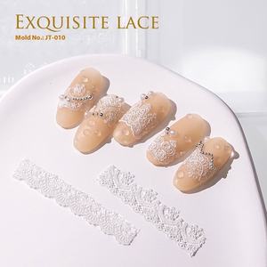 Di alta qualità professionale 3D rilievo Nail Art Silicone trasparente stampa stampo per unghie in Silicone - Product Image 6