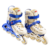 Ventes chaudes - Patins à roulettes ajustables - Chaussures de patinage à roulettes à coque dure pour enfants - Garçons - Filles
