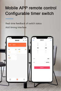 Tuya thông minh Composite cảnh + Relay 1 gang Wifi ZigBee điện không thấm nước push button điều khiển từ xa on off chuyển đổi - Product Image 3