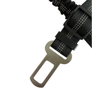 Sabuk pengaman kendaraan kucing anjing peliharaan multifungsi, sabuk pengaman mobil dapat ditarik tahan lama - Product Image 3