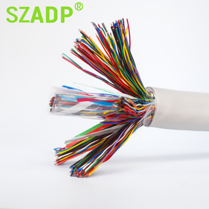 Trong nhà/ngoài trời LSZH đa lõi cáp điện thoại UTP/<span class=keywords><strong>FTP</strong></span> Cat3 CCA đồng thông tin liên lạc 10p/50p/100p 24AWG 0.37mm/0.40mm/<span class=keywords><strong>0.50mm</strong></span> - Product Image 5