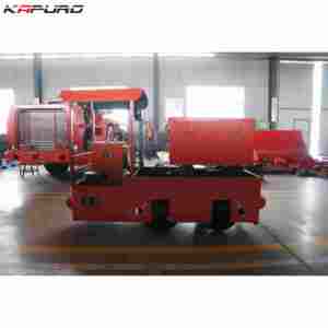 รถจักรไฟฟ้าสำหรับงานเหมือง 2.5 ตัน ความเร็ว 10 กม./ชม. รางแคบ สำหรับงานเหมืองใต้ดิน - Product Image 3