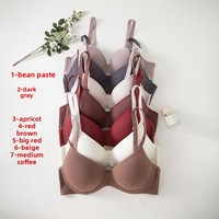 Soutien-gorge invisible sans couture à prix d'usine OEM, doux et rembourré avec armatures, idéal pour les tenues d'été et les soirées romantiques