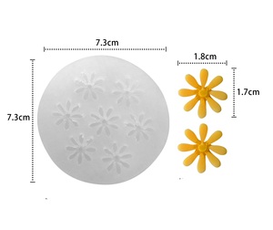 Molde de Silicona para Velas Aromáticas con Aroma a Girasol, Molde para Jabón Hecho a Mano con Forma de Flor de Margarita - Product Image 6