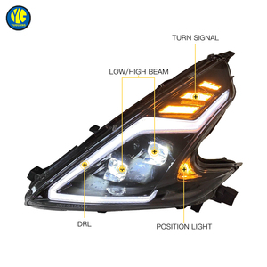 YU GUANG pour Nissan 370z Accessoires Auto Phares 2009-2021 Pièce Automobile Feu Avant Amélioré Plug and Play - Product Image 5