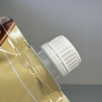 Capuchons à vis en plastique PE portables et durables, diamètre intérieur de 22 mm, pour sachets à bec verseur, capuchon à disque de 18 mm et 28 mm pour produits de boisson