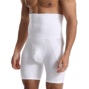 SYPNK01 Ropa moldeadora para hombre Calzoncillos bóxer de control de compresión de cintura alta con <span class=keywords><strong>faja</strong></span> de cintura - Product Image 4