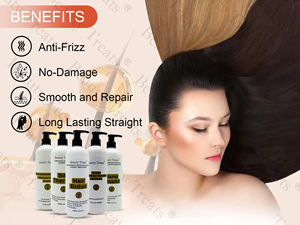 علاج بالكيراتين المغذي عالي الجودة للعناية بالشعر بالكيراتين بدون فورمالدهايد قابل للتخصيص وإصلاح من من خلال علاج بالتضخم - Product Image 2