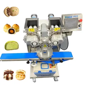 Japan Daifuku Mochi Ice Cream Encrusting And Forming Machine Electric Tamale Falafel Making Machine