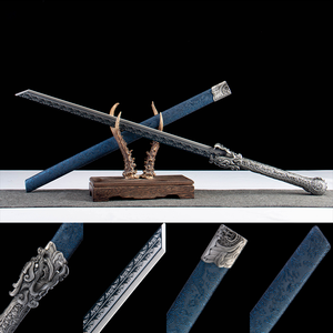 LRT004-Colección de espadas samurái, espada portátil de alta dureza para defensa personal, adorno, herramienta para acampar y remover obstáculos. - Product Image 1