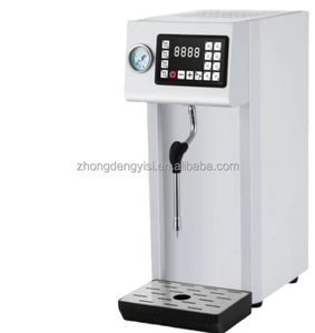 Mousseur à lait électrique commercial haut de gamme avec corps en acier inoxydable et technologie de moussement rapide - Product Image 1