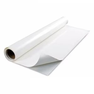Rouleau de vinyle autocollant numérique imprimable à jet d'encre, transparent, en PVC, 120g, personnalisé, compatible encre éco-solvant - Product Image 1