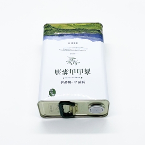 Offre Spéciale – Boîtes de conserve rectangulaires vides de 3 L en fer blanc de qualité alimentaire pour l'emballage d'huile d'olive avec impression offset - Product Image 5