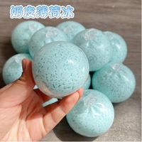 Boules anti-stress croustillantes faites à la main, édition Noël, Squishies givrés, boule anti-stress artisanale pour Noël