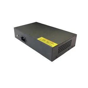 4 Gigabit Poe 2 1000Mbps Rj45 Uplink 1 Giga Sfp 85W High Power Output Poe Netwerkswitch