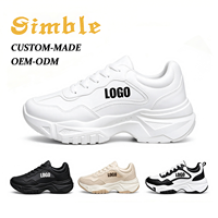 Chaussures décontractées pour hommes avec logo personnalisé OEM, légères, imperméables, style marche, chaussures de sport pour toutes les saisons