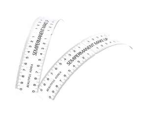 Maquillage permanent sourcil règle/outil professionnel pour la mesure de sourcil - Product Image 4