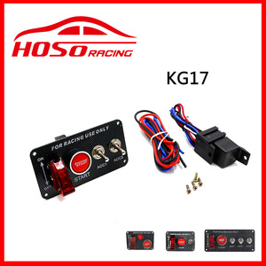 Interruptor de Encendido de Fibra de Carbono HOSO RACING KG15 KG16 KG17 KG18 Solo para Uso en Carreras, Interruptor Combinado Multifunción - Product Image 3