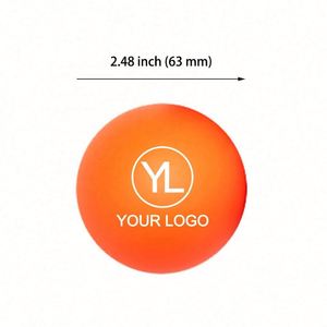 Pelota de Masaje de Goma Ecológica con Logotipo Personalizado, para Liberación Miofascial, Yoga, Terapia de Puntos de Presión, Lacrosse - Product Image 2