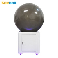 Sistema de Pantalla Táctil Esférica Interactiva Seeball 80/100/120cm Configuración Estándar, Ángulo de Visión de 360 Grados, 5500-8000 Lúmenes