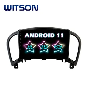 WITSON Android 11 Автомобильный видео мультимедиа для NISSAN JUKE 2010-2018 низкий 6 ГБ ОЗУ 128 Гб ПЗУ встроенный беспроводной CARPLAY + Android авто