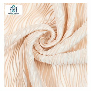 Precio barato personalizado Spandex Interlock tela estiramiento tejido Spandex tejido teñido Interlock crepé tela para ropa - Product Image 1