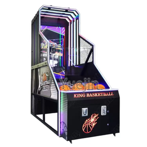 Machine de <span class=keywords><strong>jeu</strong></span> interactive de basket-ball électronique commerciale pour adultes, pour compétition en salle, construction métallique, prise en charge de l'anglais - Product Image 3