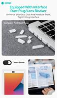Casing Komputer Transparan Tahan Lama Kustom Pabrik COTECi, Casing Kristal, Pelindung Laptop untuk Macbook