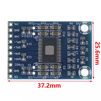Carte d'amplificateur audio numérique ultra-compacte XH-M562 TPA3116D2 - Module d'amplificateur de puissance stéréo double 50W de classe D