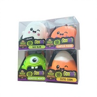 Peluche géante fantôme blanc en TPR – Cadeau mignon et amusant, jouet anti-stress à presser pour soulager l'anxiété