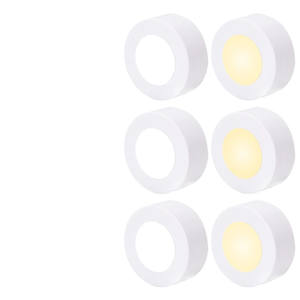 โคมไฟ LED แบบกลมสำหรับ<span class=keywords><strong>ตู้</strong></span><span class=keywords><strong>เสื้อผ้า</strong></span>แบบกดส<span class=keywords><strong>ว</strong></span>ิตช์ไฟรีโมทคอนโทรล<span class=keywords><strong>อิน</strong></span>ฟราเรดโคมไฟตู้ไฟเครื่องใช้ไฟฟ้าในบ้านอื่นๆ - Product Image 3