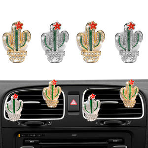 Ambientador de Coche con Diseño de <span class=keywords><strong>Cactus</strong></span>, Clip de Ventilación, Aroma Duradero, Sin Necesidad de Electricidad, Diseño Moderno, <span class=keywords><strong>Precio</strong></span> al por Mayor - Product Image 5
