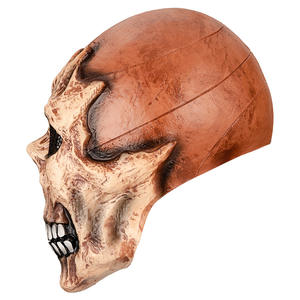 หน้ากากยางฮาโลวีนแบบเต็มหัวทำจากยางหน้ากากตัวตลกบ้าๆน่ากลัว - Product Image 2