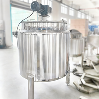 Pasteurisateur électrique en acier inoxydable, réservoir de mélange utilisé pour mélanger le lait et le yaourt