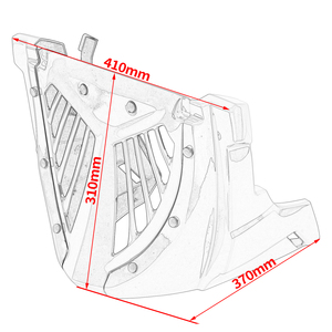 Carénage de becquet de ventre de moteur inférieur de moto XXUN pour <span class=keywords><strong>Honda</strong></span> <span class=keywords><strong>Rebel</strong></span> <span class=keywords><strong>500</strong></span> CMX500 CM500 2017 2018 2019 <span class=keywords><strong>2020</strong></span> 2021 2022 2023 2024 - Product Image 6
