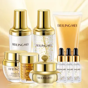 Lady Luxury Brightening Nutritive Facial Care Set 24K Golden Aging Beauty Skin Care Set - Product Image 6