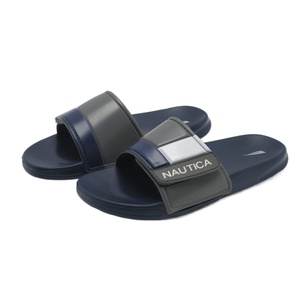 Sandales classiques pour hommes avec logo en relief, tige en velcro, soutien anatomique de la voûte plantaire et semelle extérieure à talon ergonomique - Product Image 5