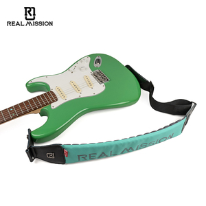 Real <span class=keywords><strong>misión</strong></span> Amanda algodón alta densidad impermeable PU cuero material bajo eléctrico guitarra ukelele correas - Product Image 5