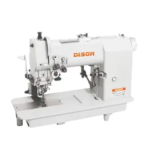 DS-1720PK Double Needle Hole Stitch Sewing Machine with Knife and Puller Type