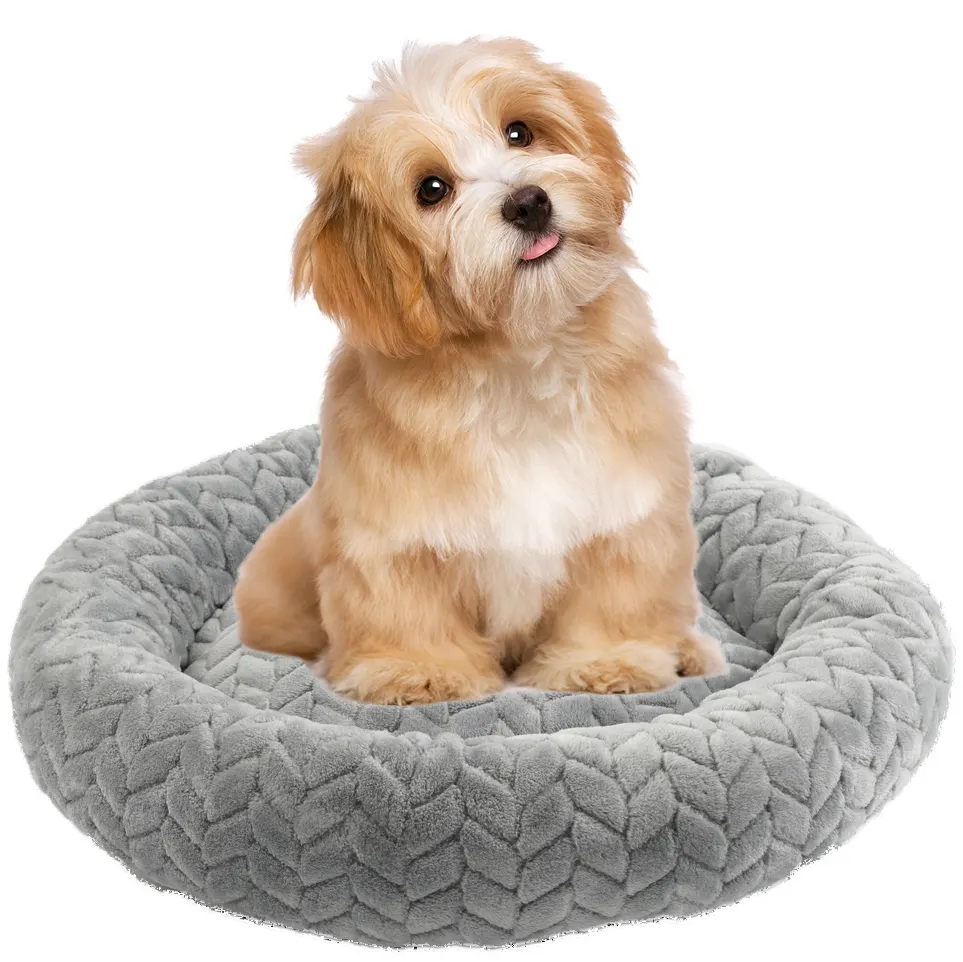 Custom Pet products 2022 soft square warm approved pet small animals dogs beds cushion accessories pet bed for dog