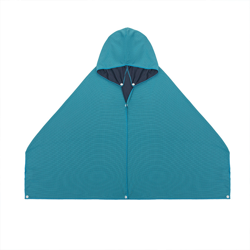 สีฟ้าอ่อน (ผ้าคลุมไหล่ขนาดเล็ก)