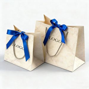 Custom Logo Eco-Friendly Kraft Paper <b>Bags</b> Matte Black/Brown/Gold for <b>Clothing</b> Shoes Boutique Promotions - Product Image 1