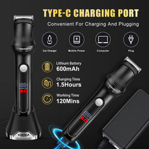 HIENA HYN-T20 Herramienta de Aseo 4 en 1 Todo en Uno, Afeitado, Recorte, Detalle y Estilo con un Solo Dispositivo, Recargable por USB, Portátil para Hombres en Movimiento - Product Image 5